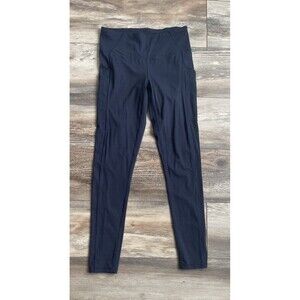 Prana Yoga Leggings Pockets Blue Breathable Pockets Women’s Size Small